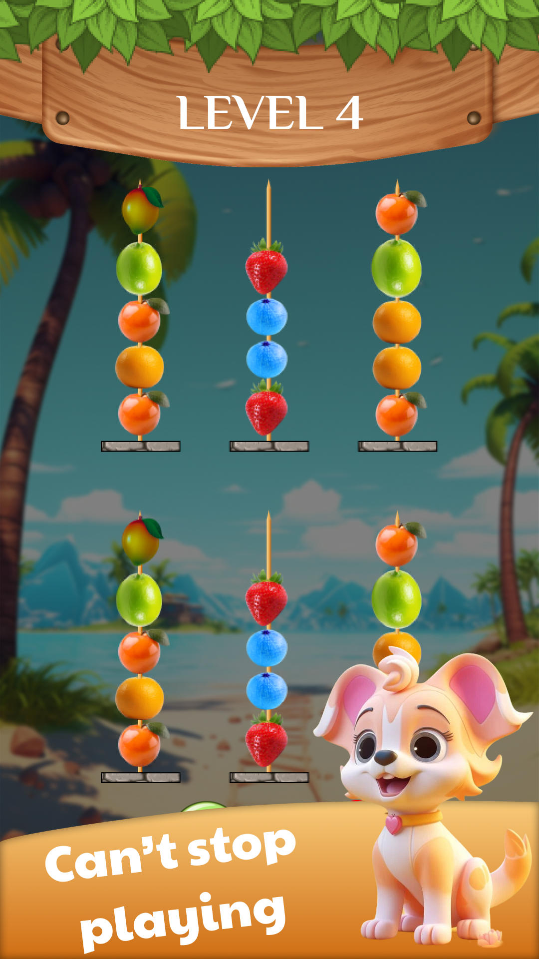 Crazy Fruit Sort Challenge 3D android iOS apk download for free-TapTap