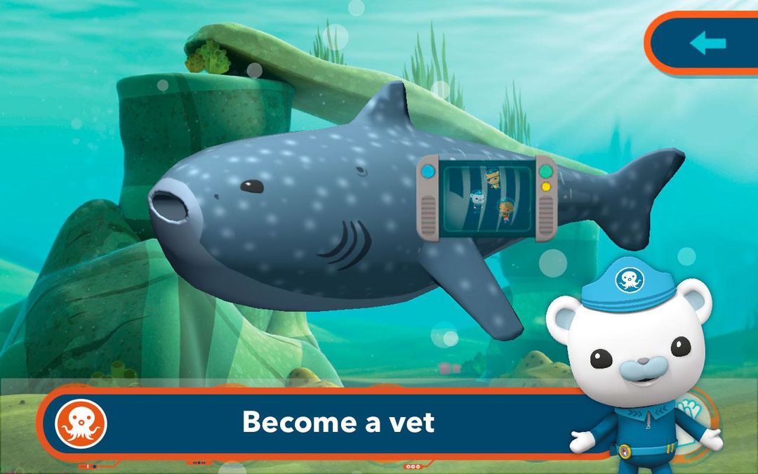 Screenshot of Octonauts and the Whale Shark