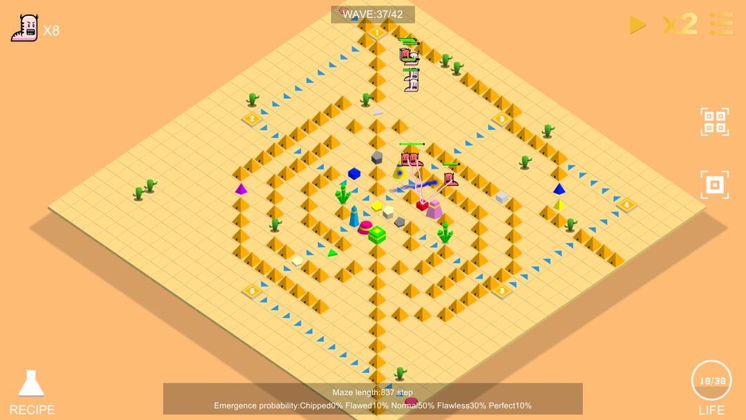 宝石防御 screenshot game