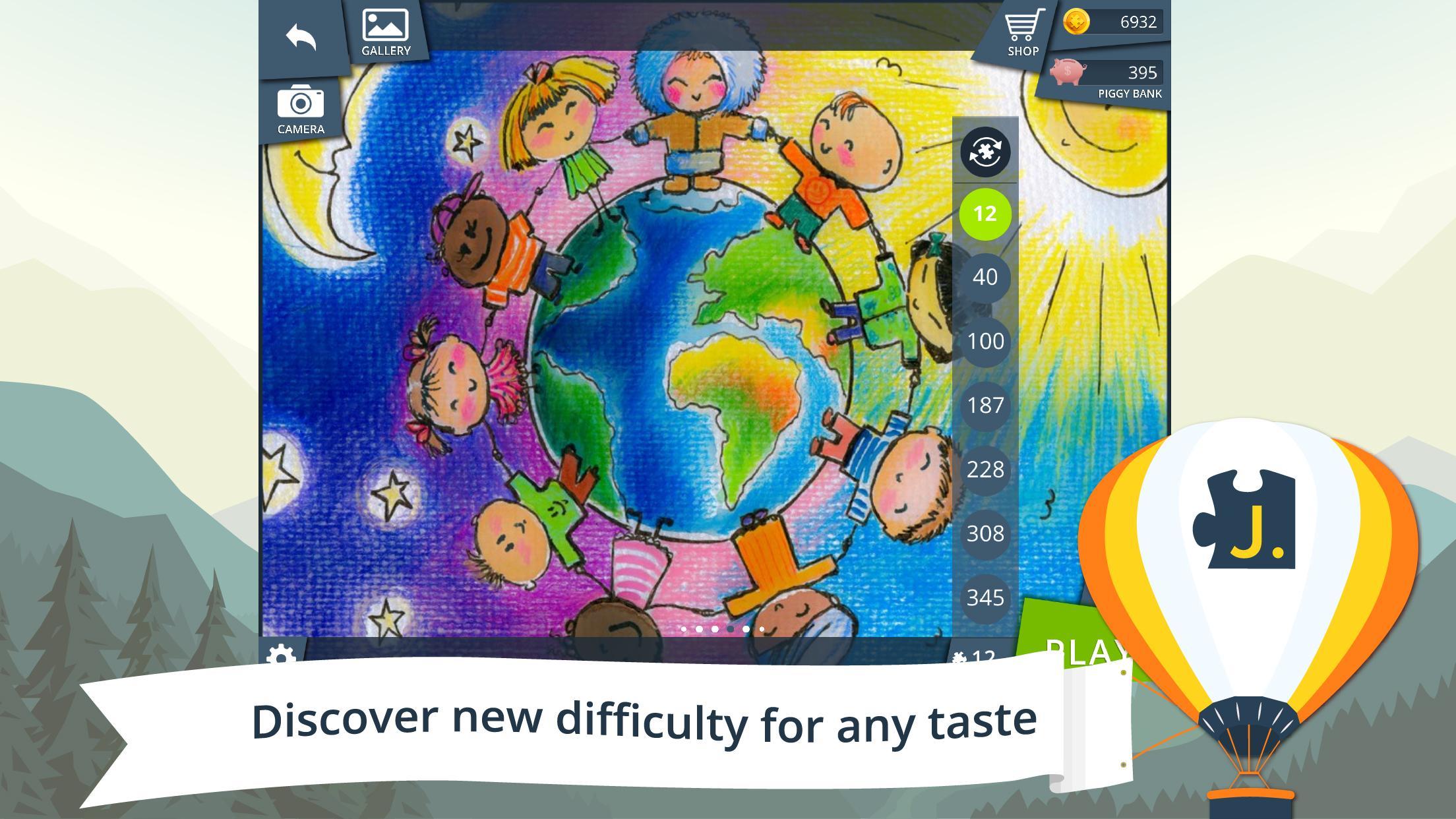 Puzzle J. Craft Game Screenshot