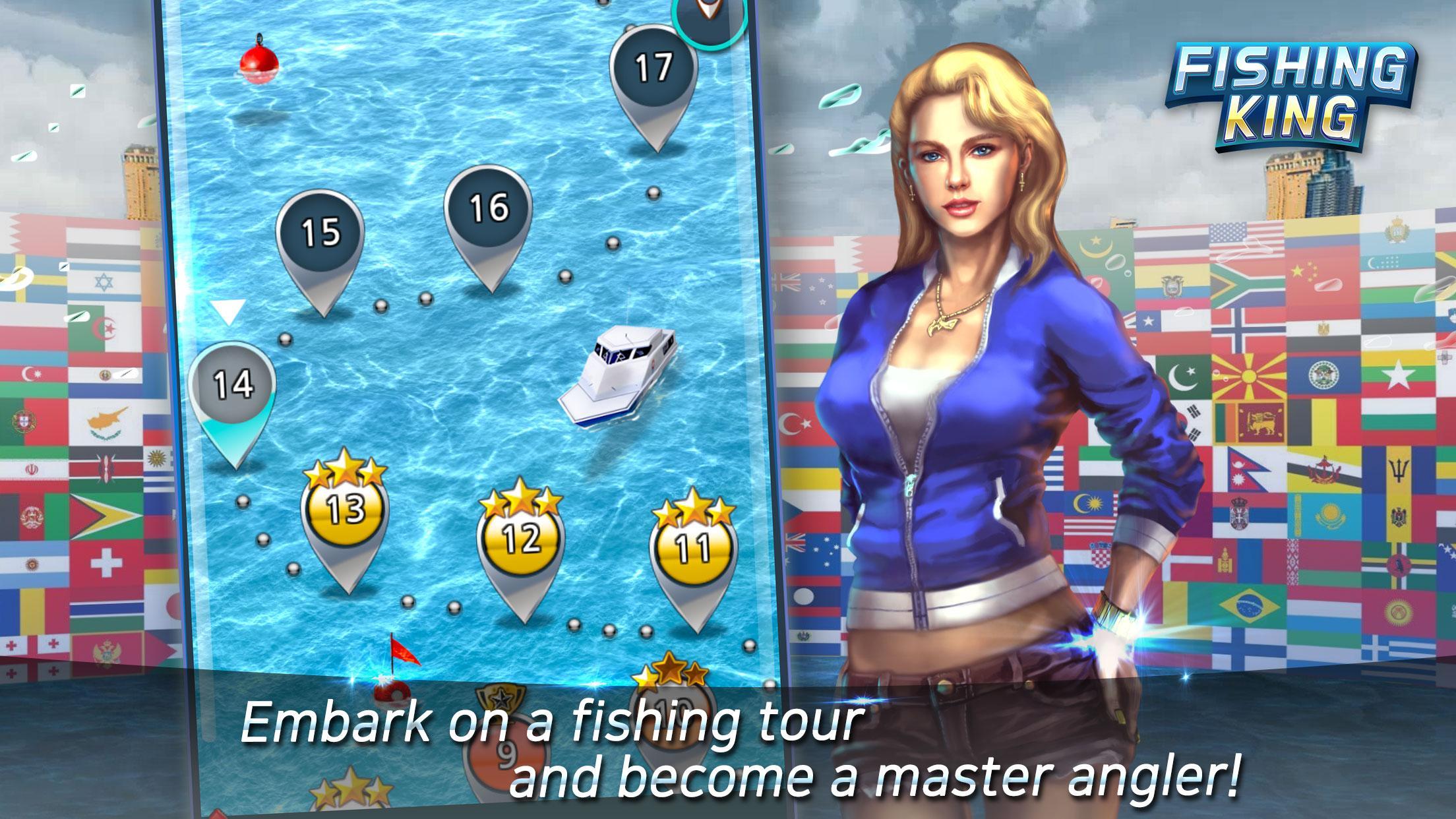 Screenshot 1 of Fishing King : Le pêcheur urbain 1.0.1