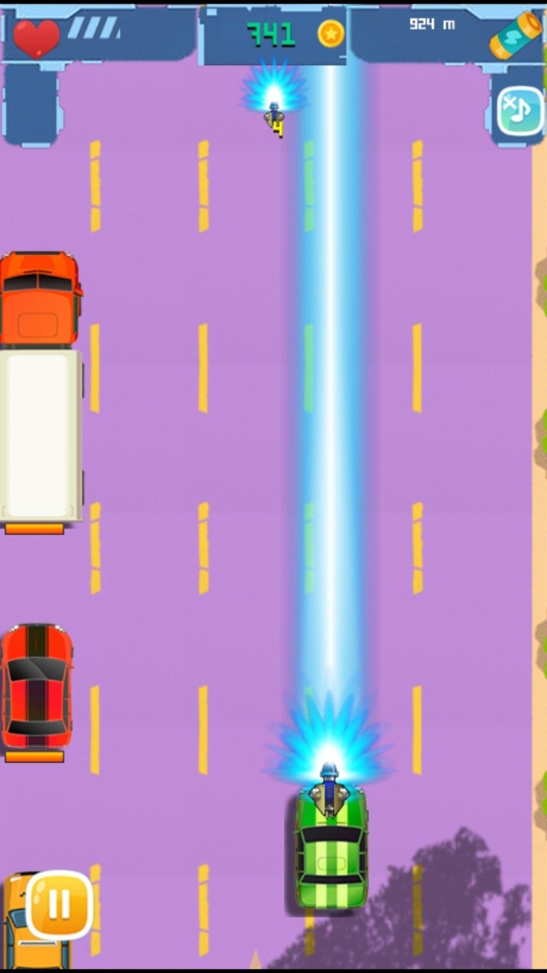 Скриншот игры Car Shooting Game With Gun