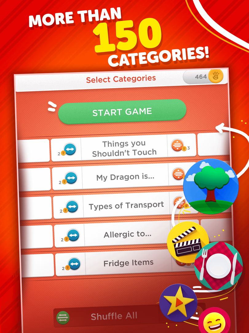 Screenshot of Stop - Categories Word Game