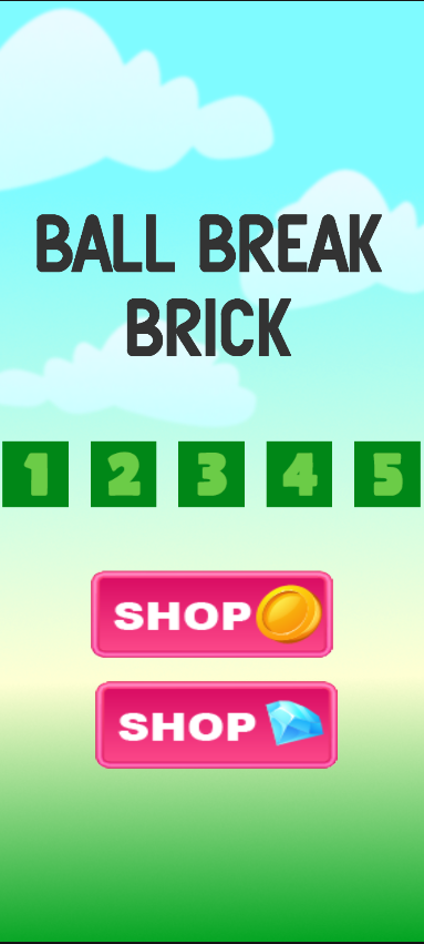 Ball Attack Brick 遊戲截圖