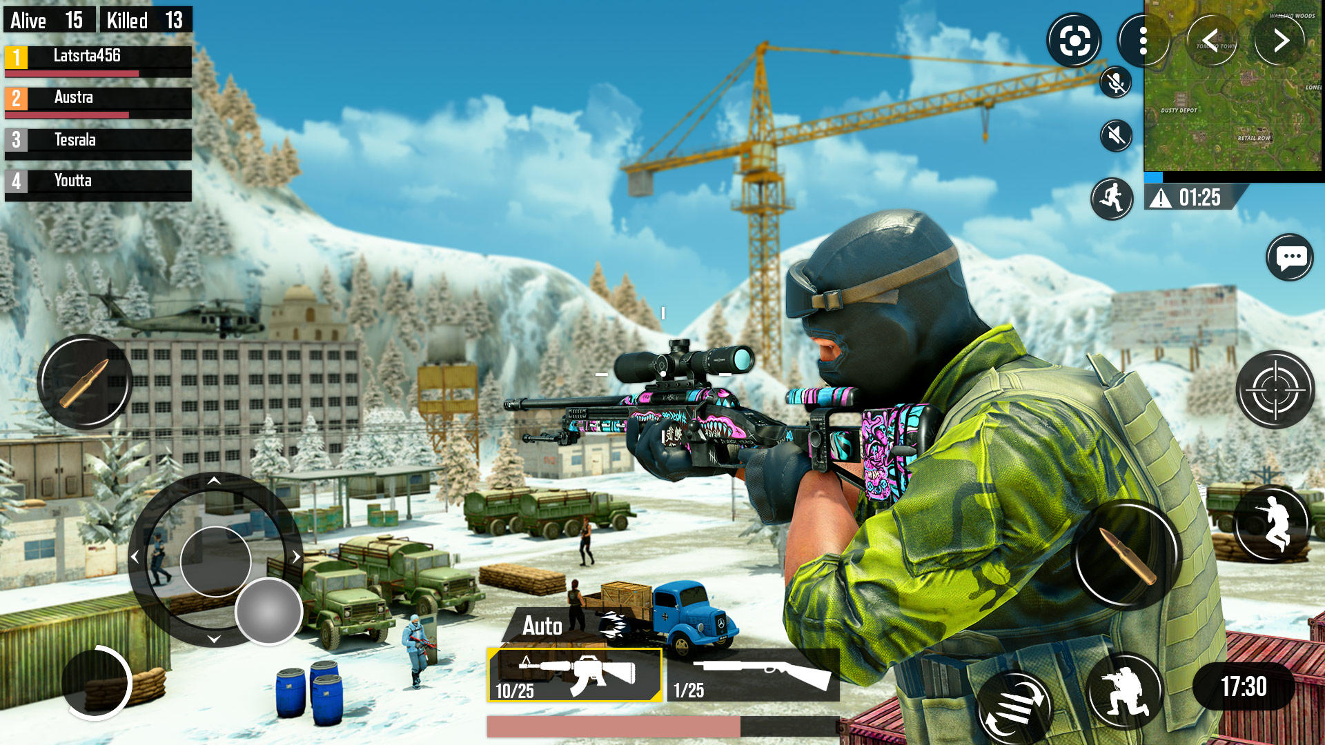 Screenshot of Battle Fire -Gun Shooting Game