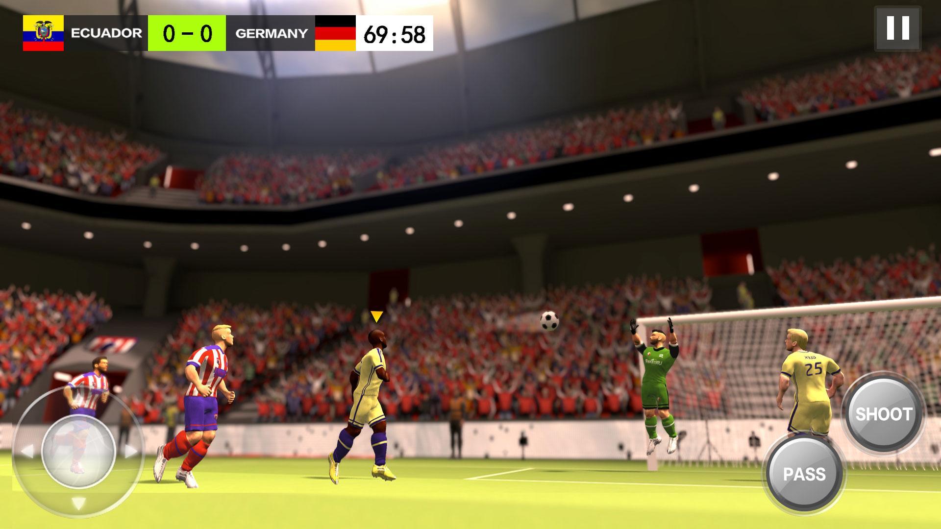 Screenshot 1 of Football Hero - Esquiva, pasa, dispara y consigue puntos 