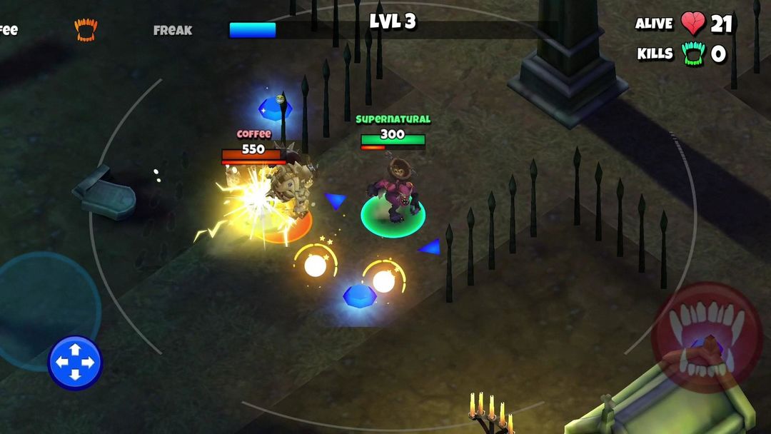 Supernatural - Battle Royale Action screenshot game