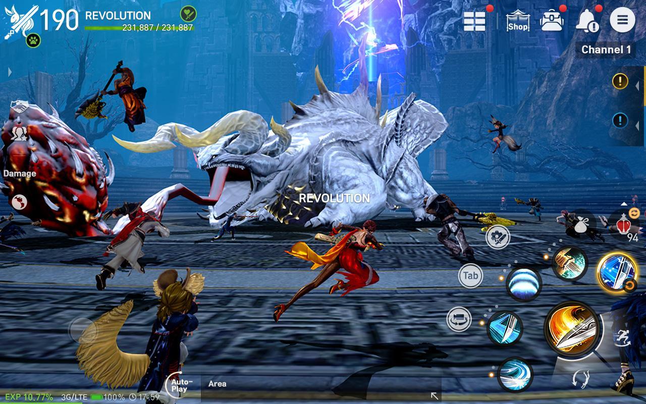 Blade&Soul Revolution 게임 스크린샷