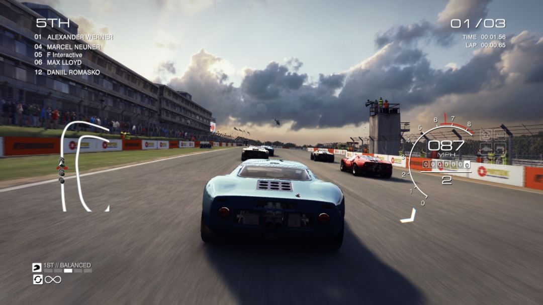 GRID™ Autosport - Online Multiplayer Test ภาพหน้าจอเกม