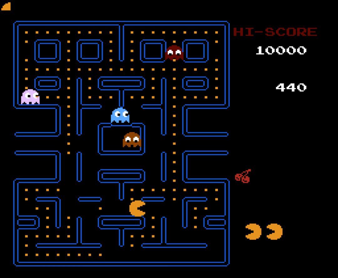 Pac Man screenshot game