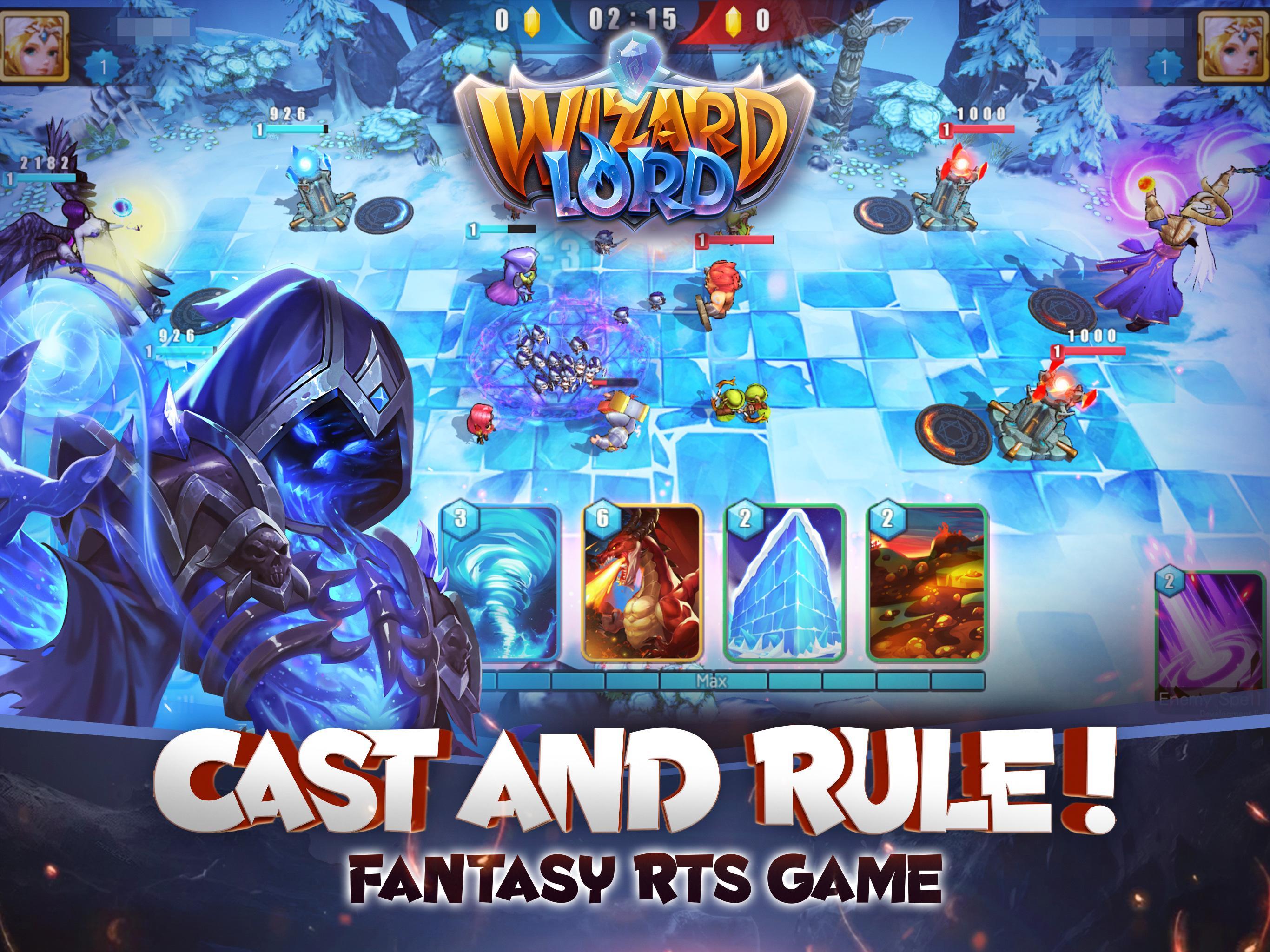 Screenshot of WizardLord: Cast & Rule