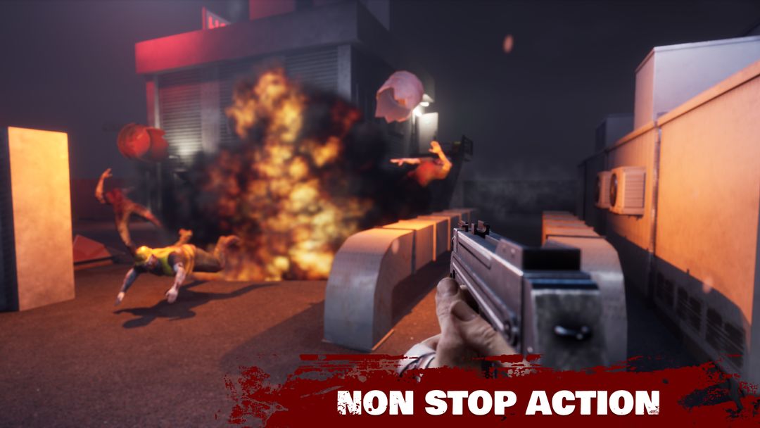 Screenshot of Road to Dead - Zombie Games FPS Shooter