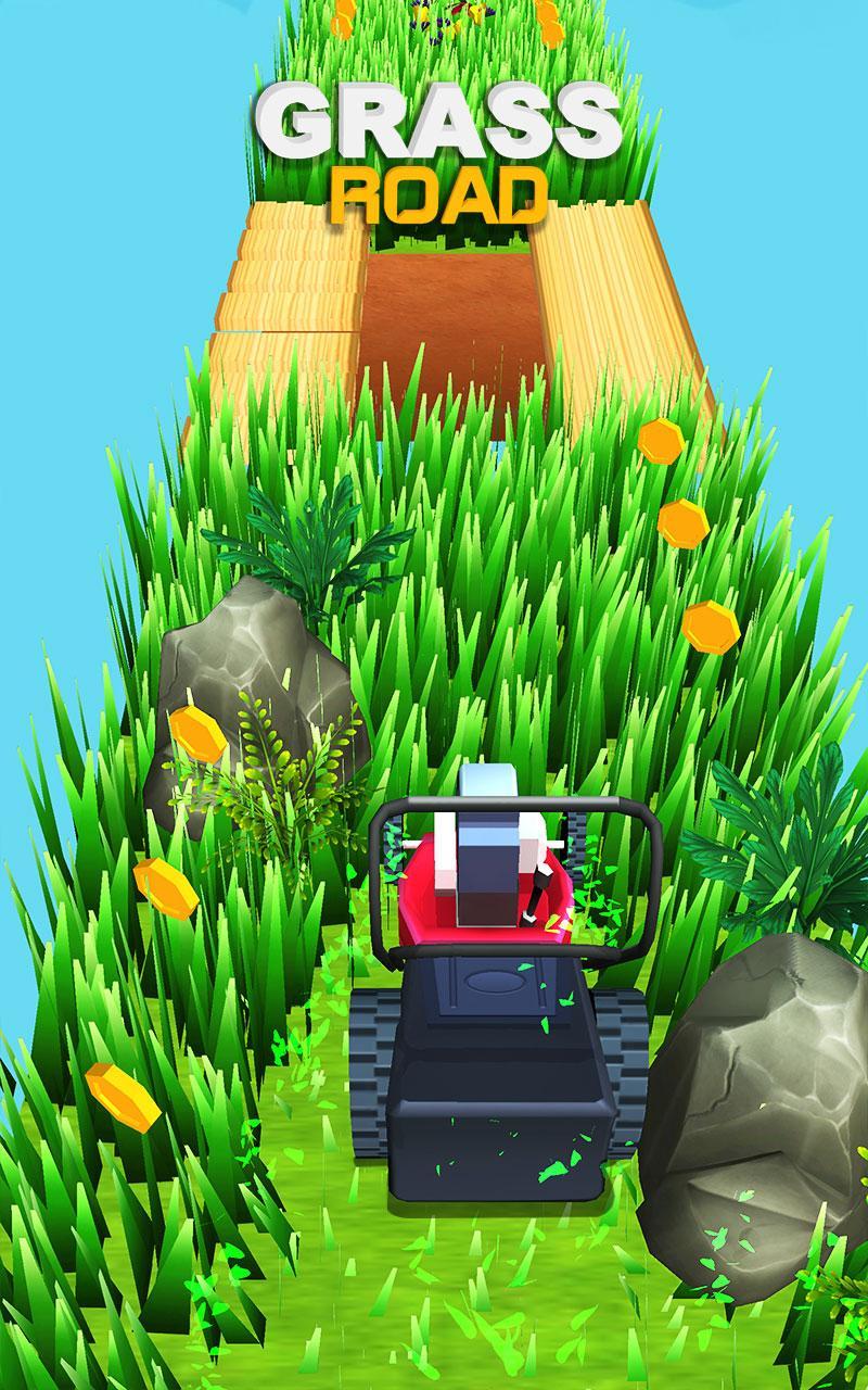 Grass Road Game Screenshot