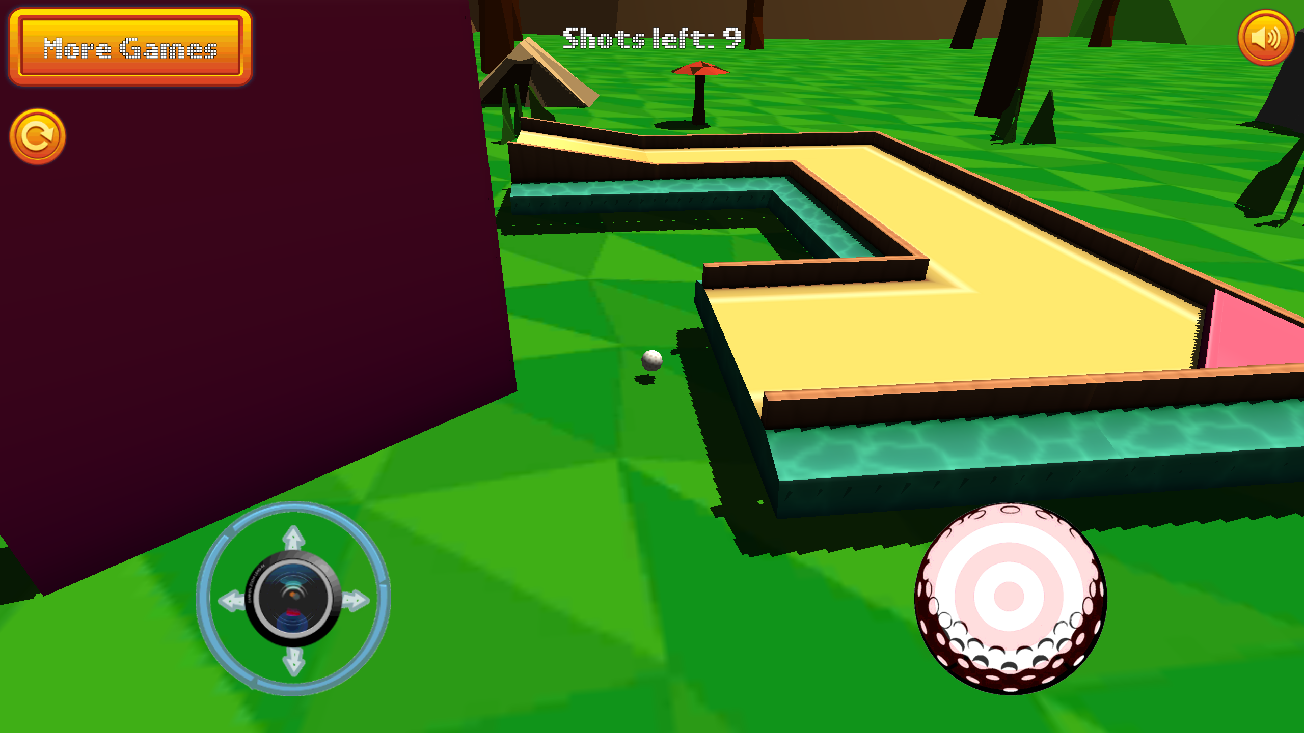 Mini Golf: Retro 2 ภาพหน้าจอเกม