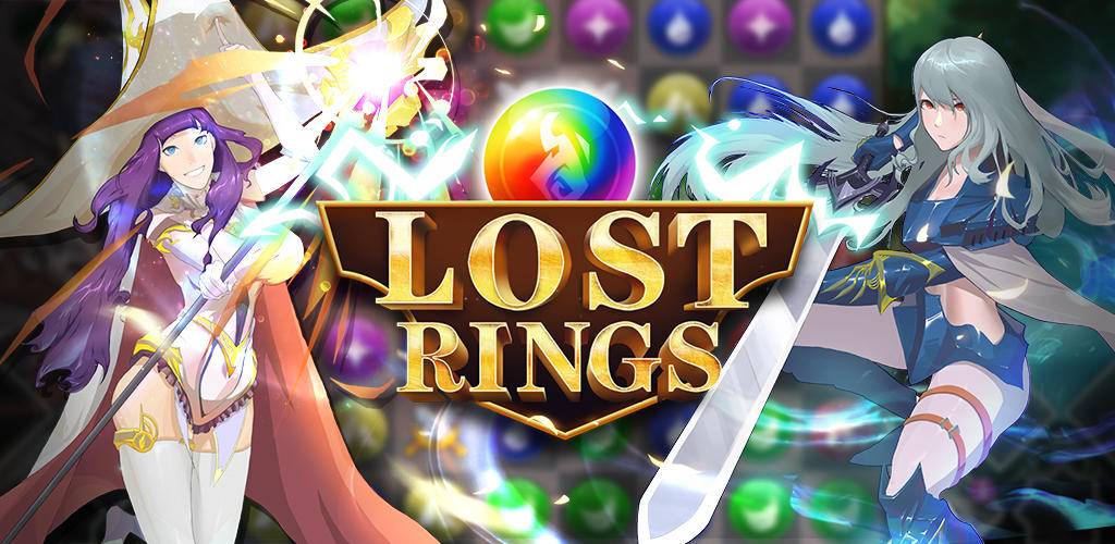 Banner of लॉस्ट रिंग्स - काल्पनिक पहेली आरपीजी मैच 3 गेम 1.0.9