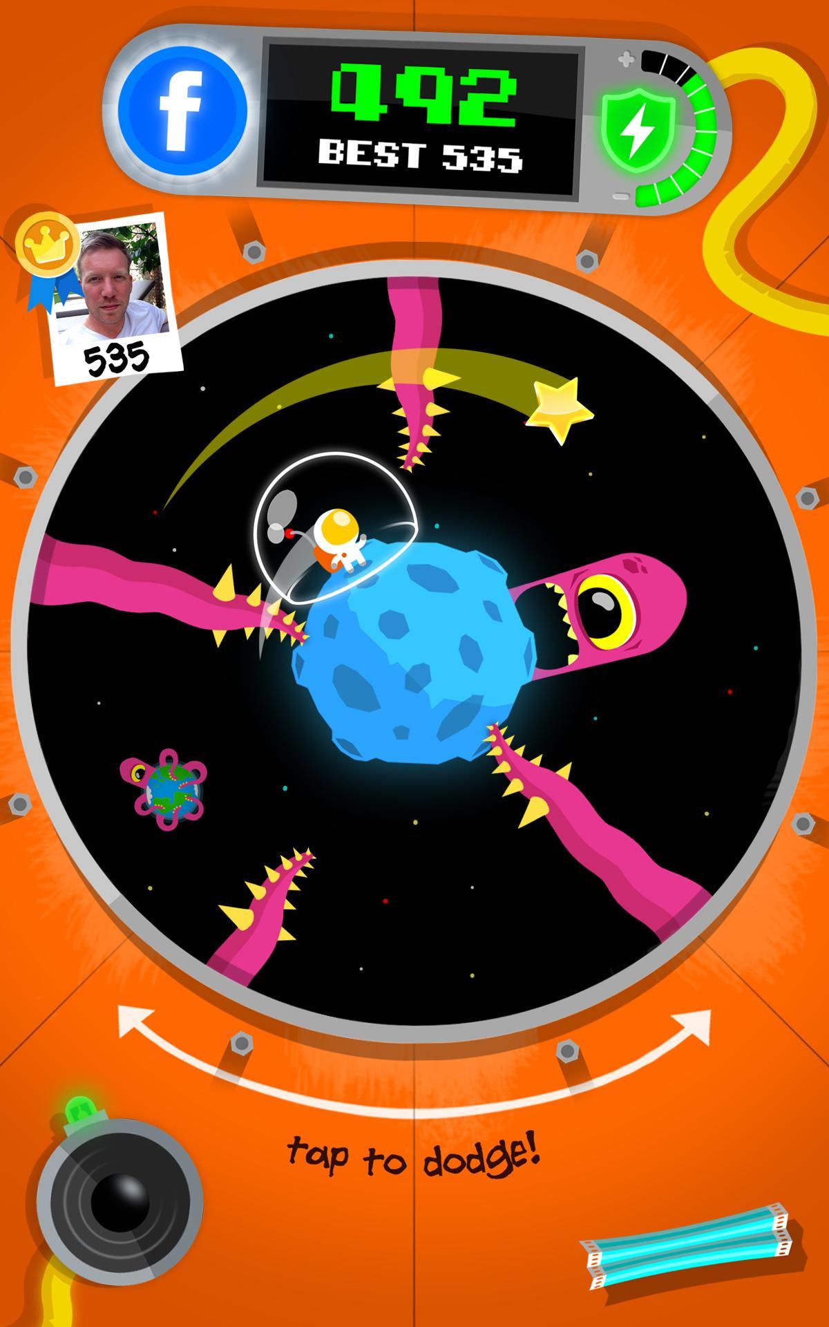 Astro Dodge! ゲームのスクリーンショット