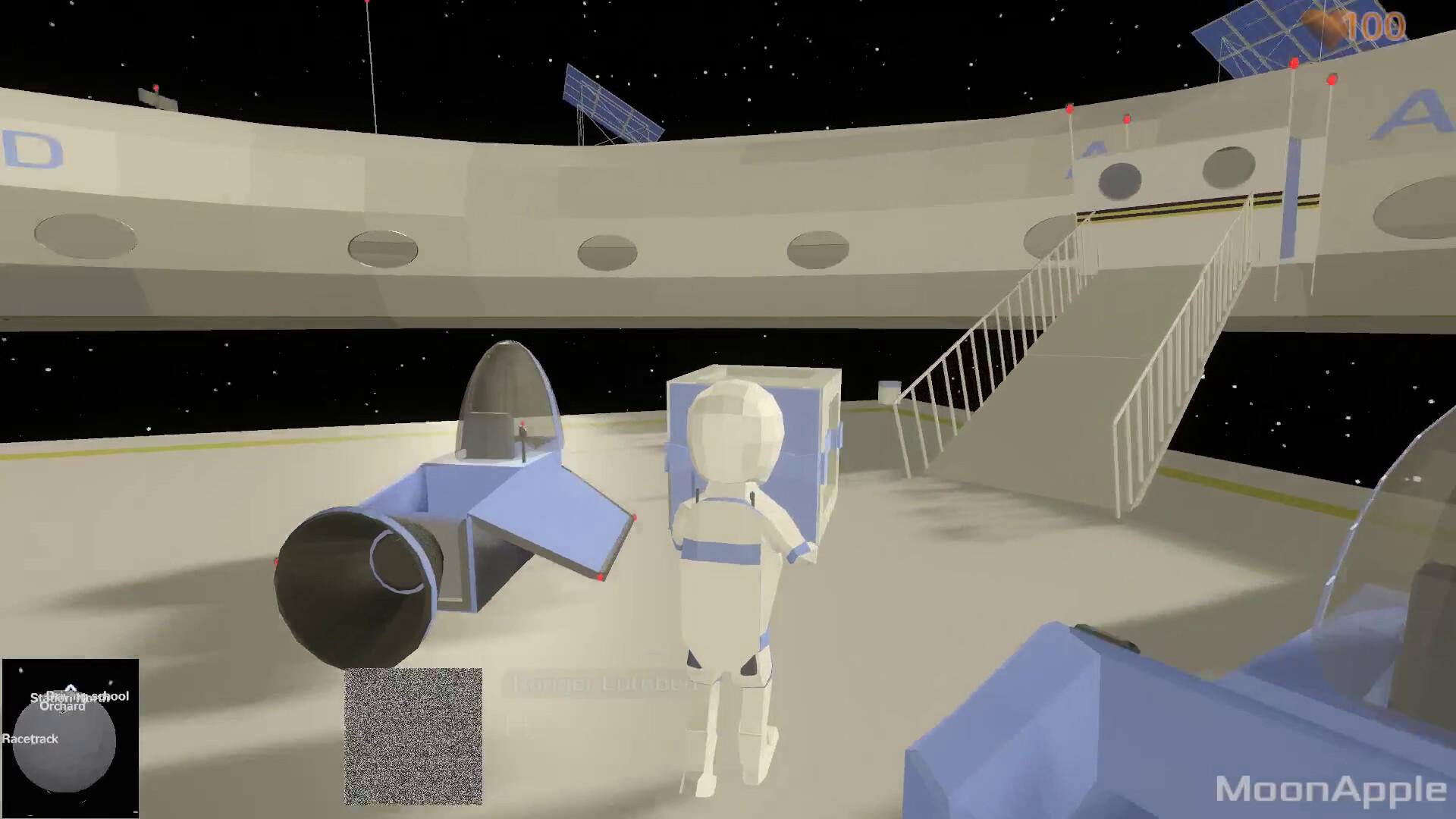 Space Ranger Appleseed Game Screenshot