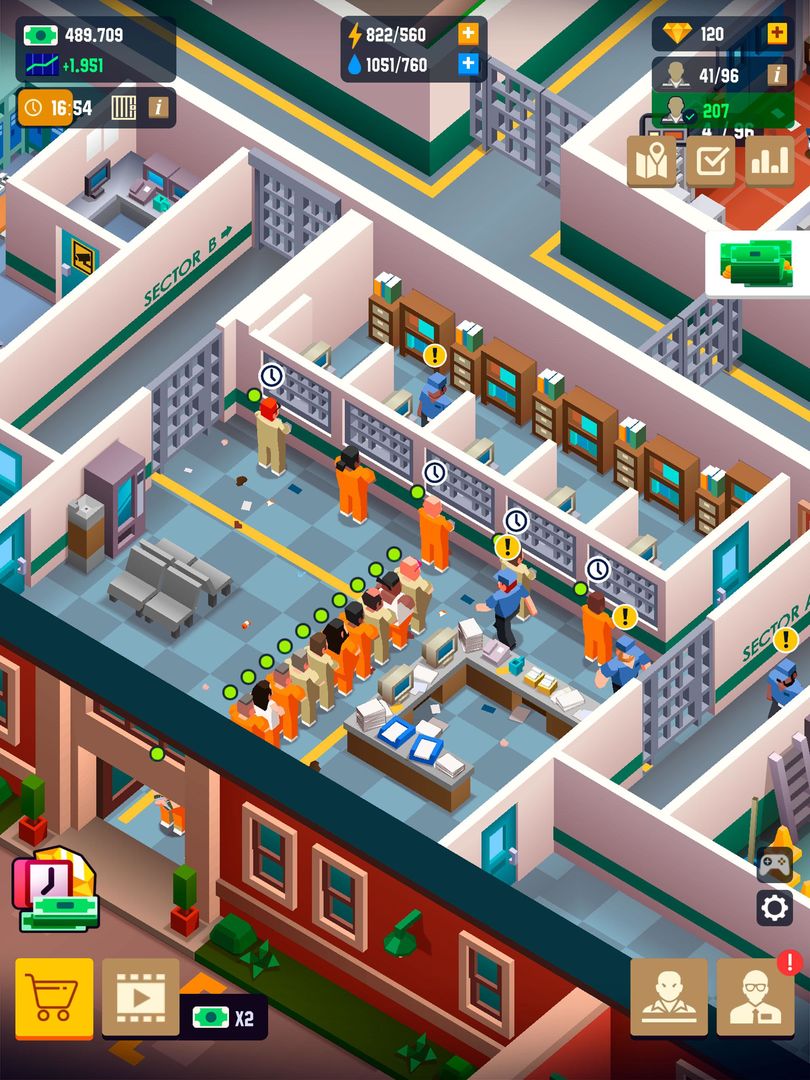 Prison Empire Tycoon - 增益型遊戲遊戲截圖