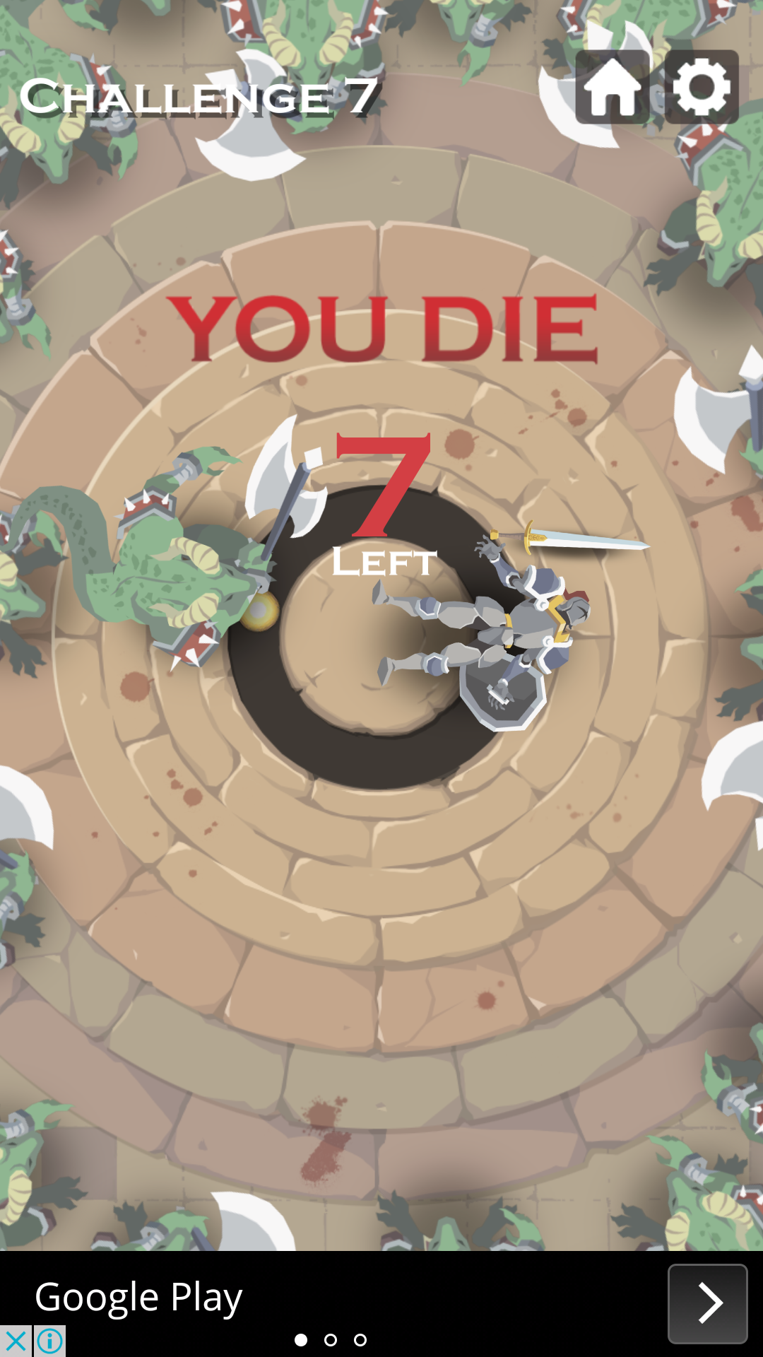 Cuplikan Layar Game Wheel of Knight