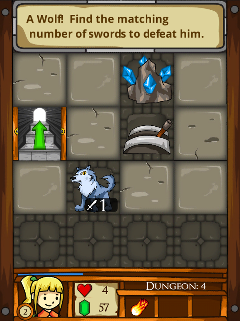 Memory Quest:Dungeon Adventure screenshot game