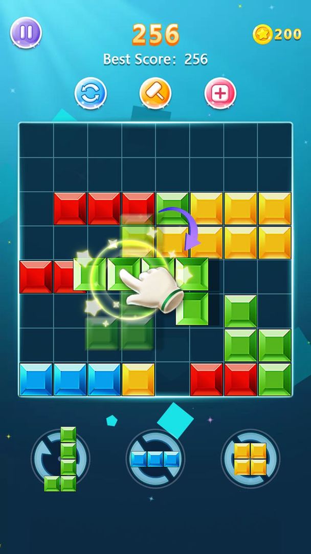 Block Spin - block puzzle game ภาพหน้าจอเกม