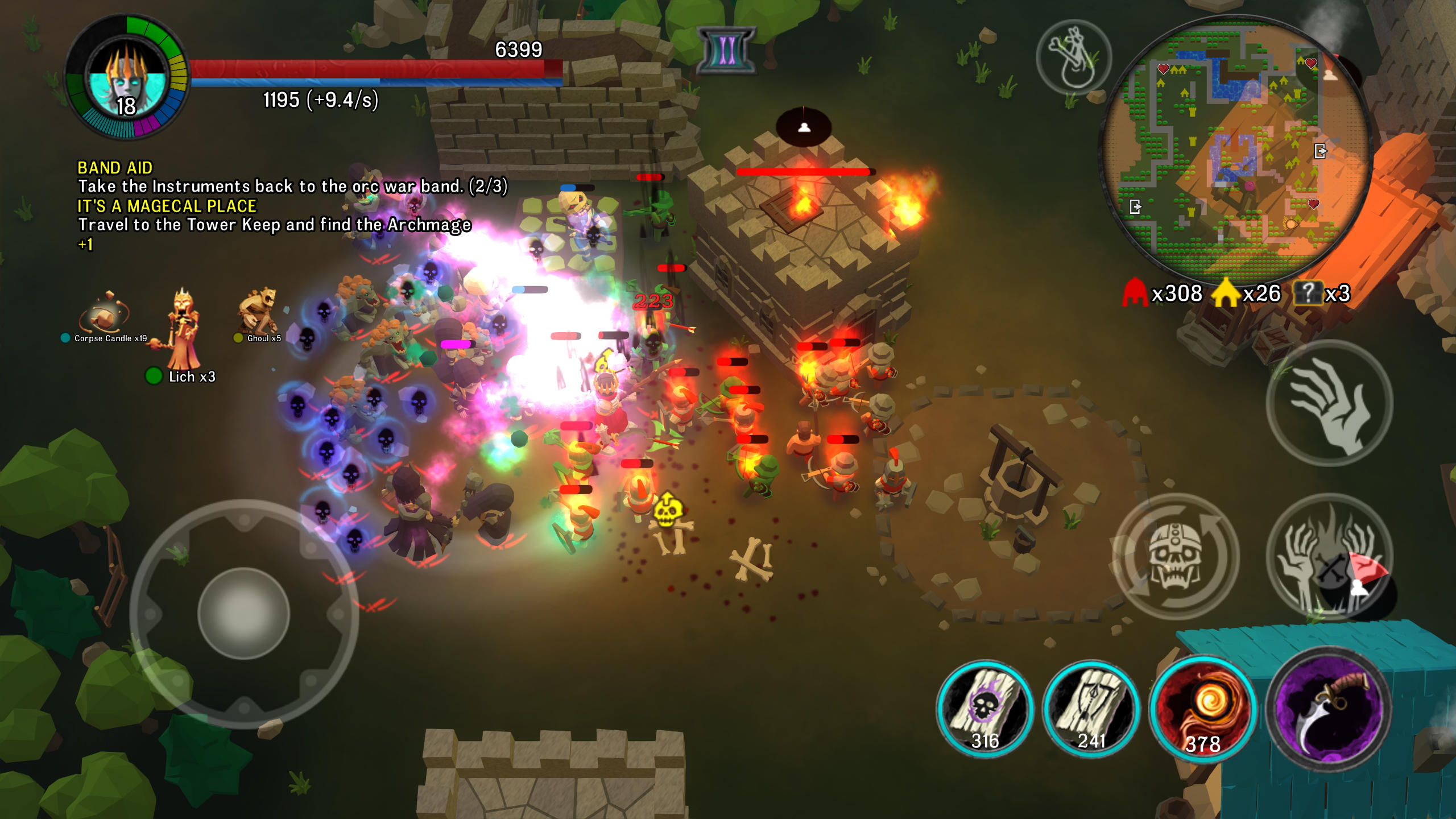 Undead Horde 2: Necropolis Game Screenshot