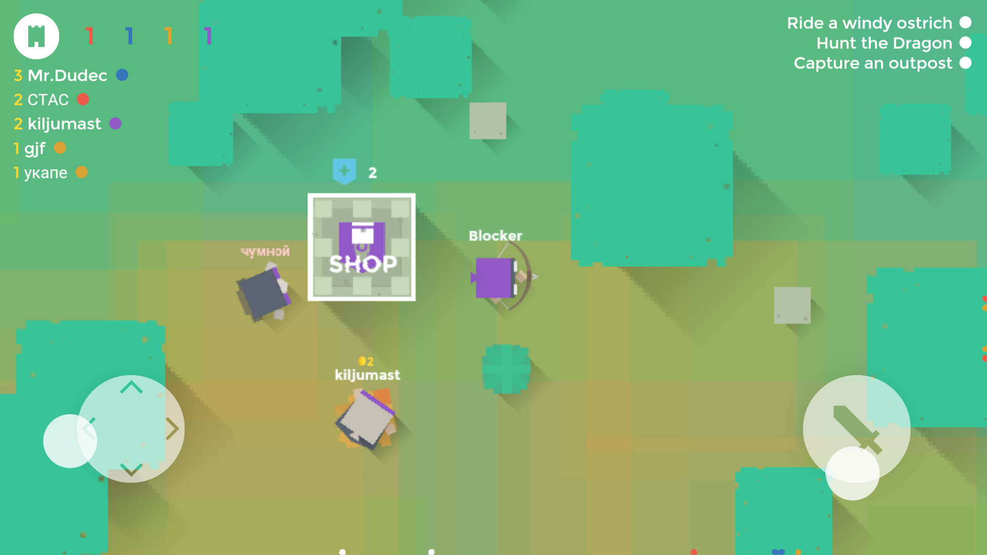 Blocker.io Game Screenshot