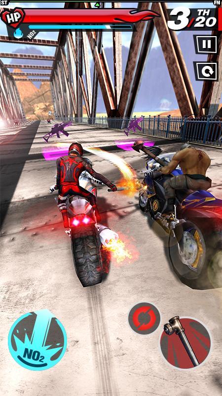 퓨리 라이더 게임 스크린샷