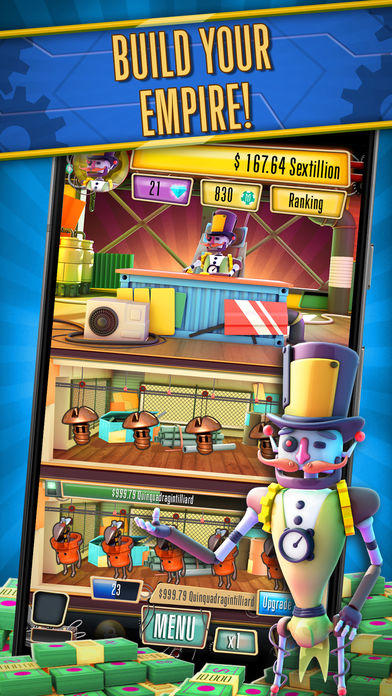 Magnate: Robot Idle Tycoon Game Screenshot