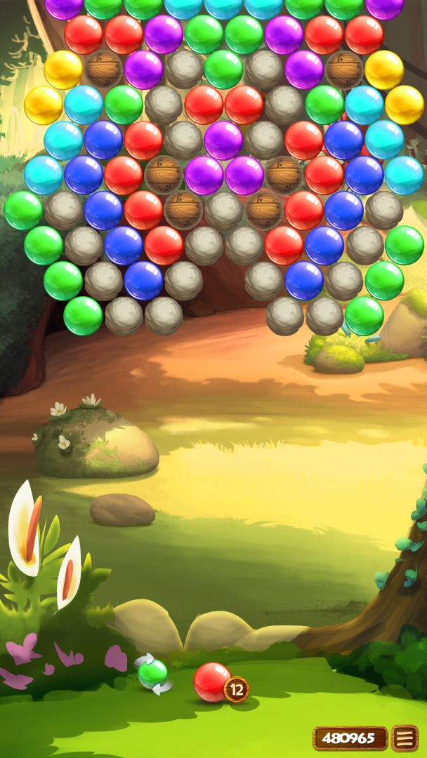 Forest Pop Bubble Shooter 게임 스크린 샷