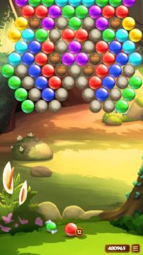 Forest Pop Bubble Shooter ゲームのスクリーンショット