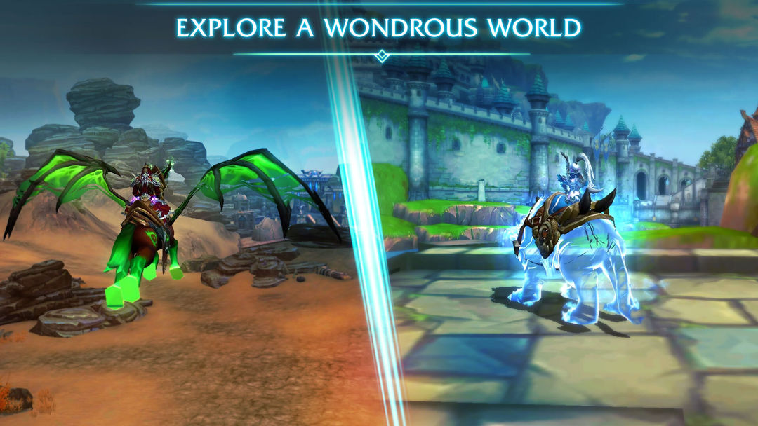 Screenshot of Era of Legends - Magic MMORPG