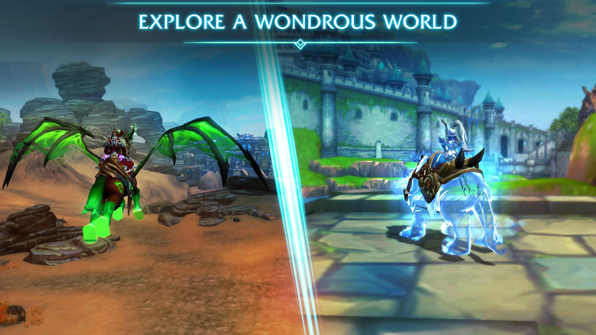 Era of Legends - Magic MMORPG Game Screenshot