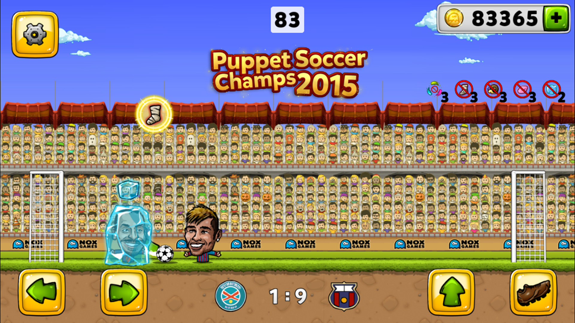 Puppet Soccer Football 2015 Game Screenshot