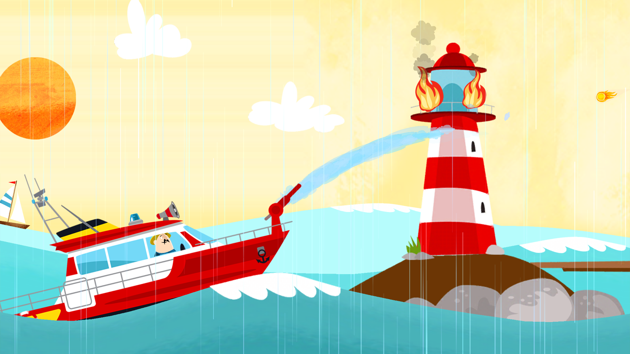 Little Fire Station Game Screenshot