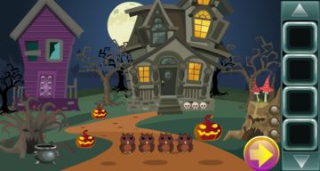 Скриншот игры Cute Green Zombie Rescue Game