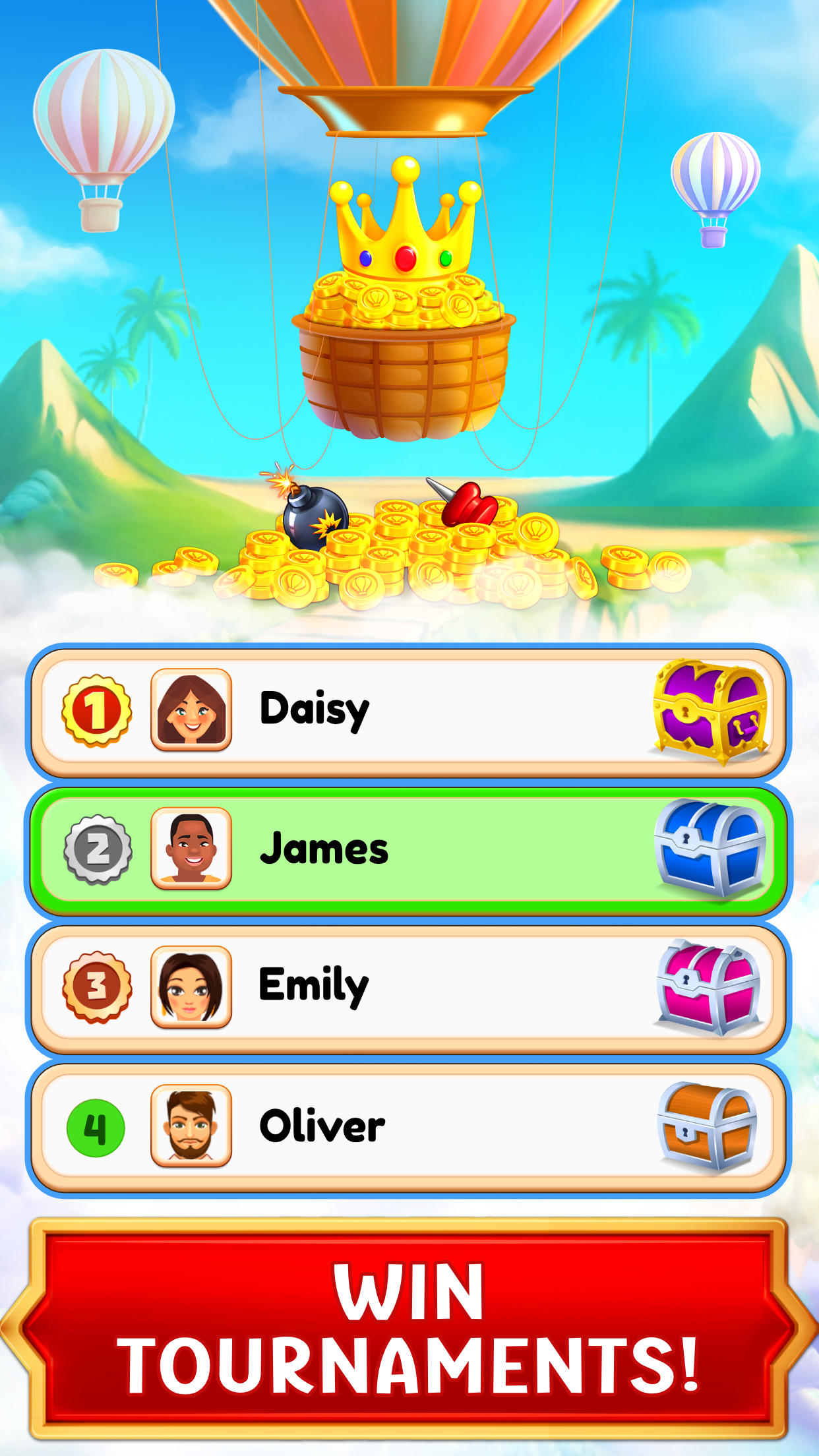 Balloon Pop: Match 3 Games Game Screenshot