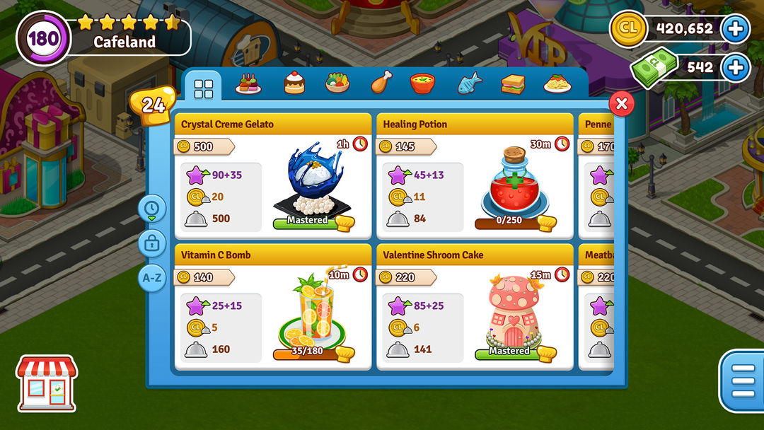 Cafeland - Restaurant Cooking screenshot game