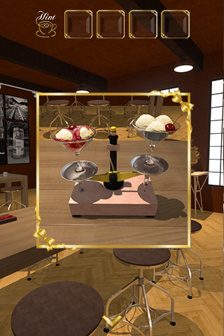 Скриншот игры 脱出ゲーム Chocolat Cafe