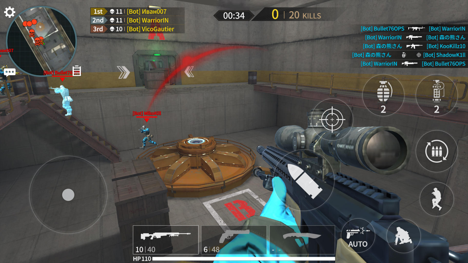 ガンファイトキング ゲームのスクリーンショット