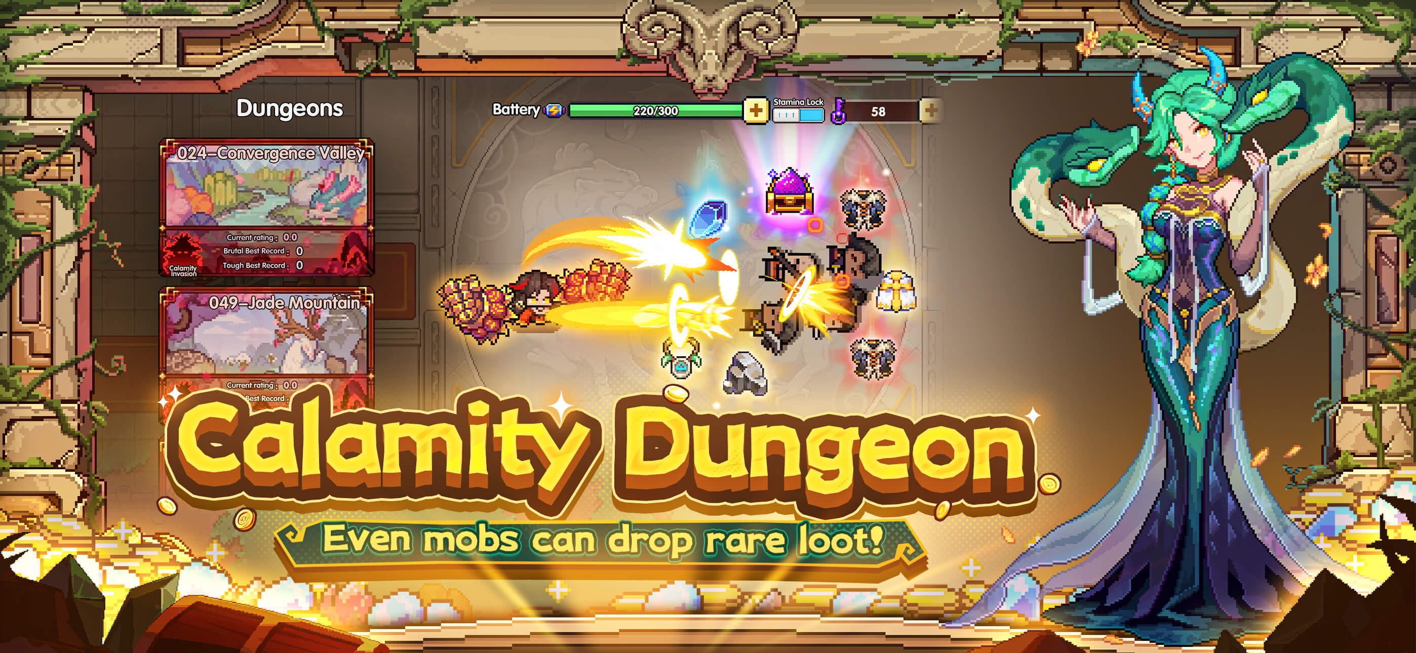 My Heroes: Dungeon Raid Game Screenshot