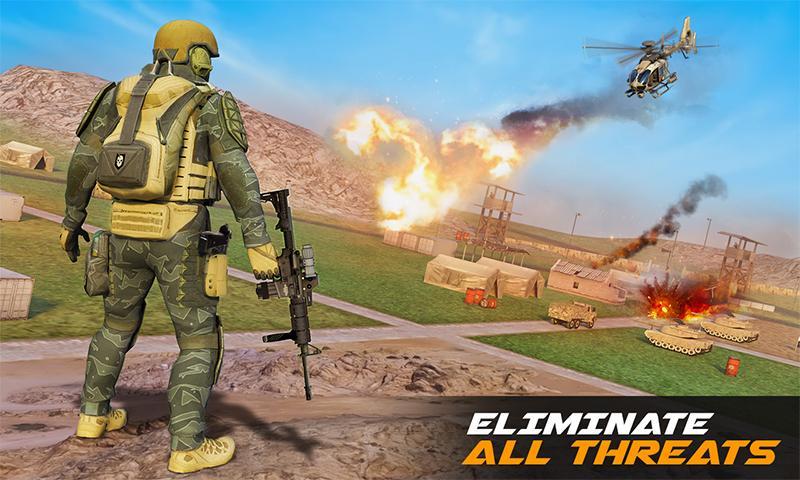 Special Ops FPS Gun Strike 3d Game Screenshot