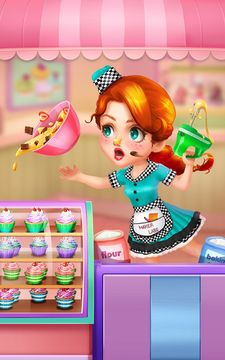 Cupcake Bakery Shop Game Screenshot