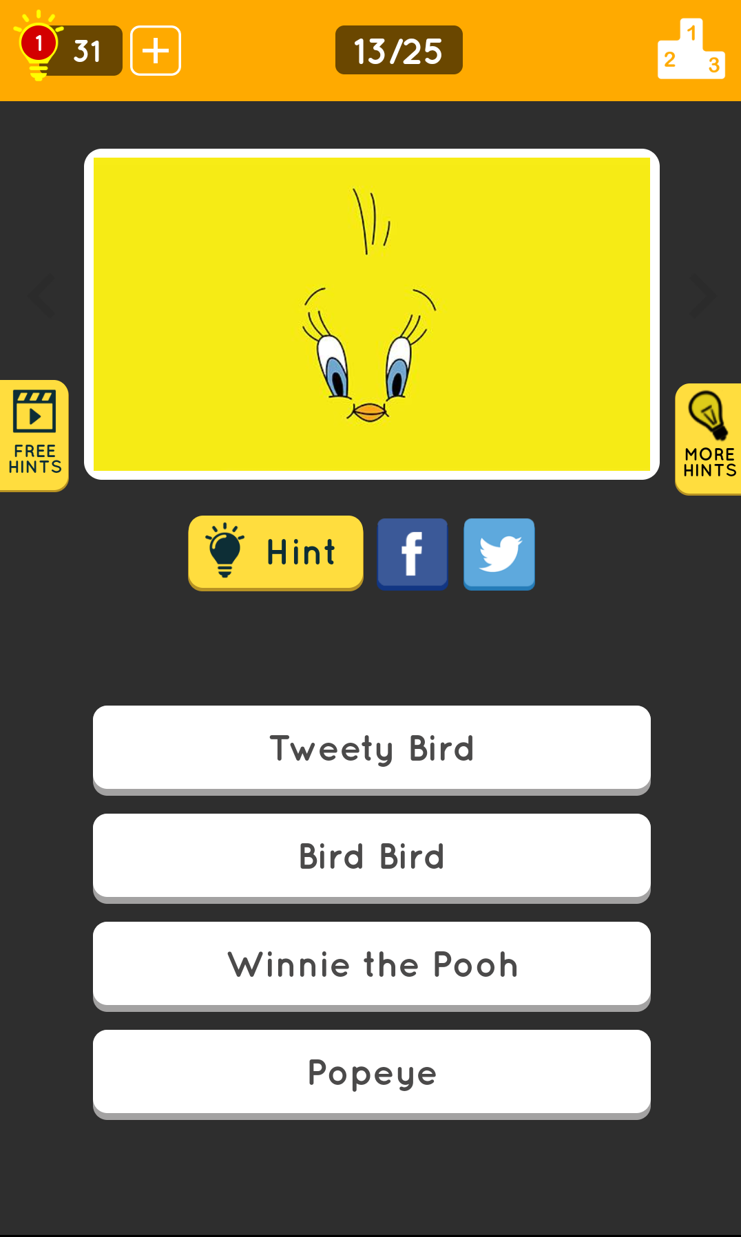 Guess the Icon: Multiple Icons 게임 스크린샷