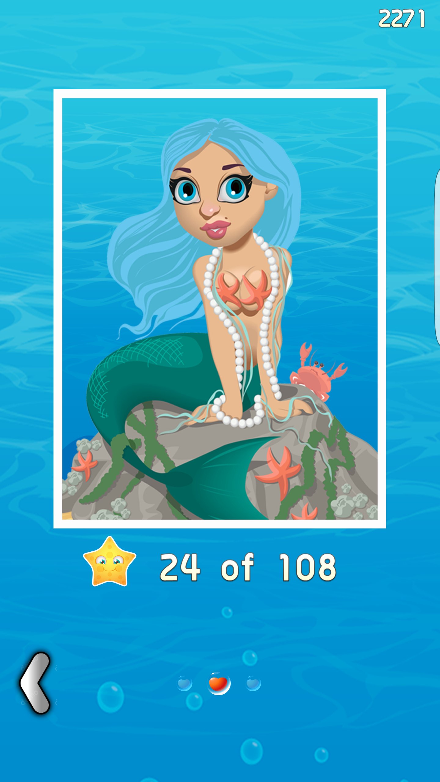 Cuplikan Layar Game Bubble Shooter - Mermaids