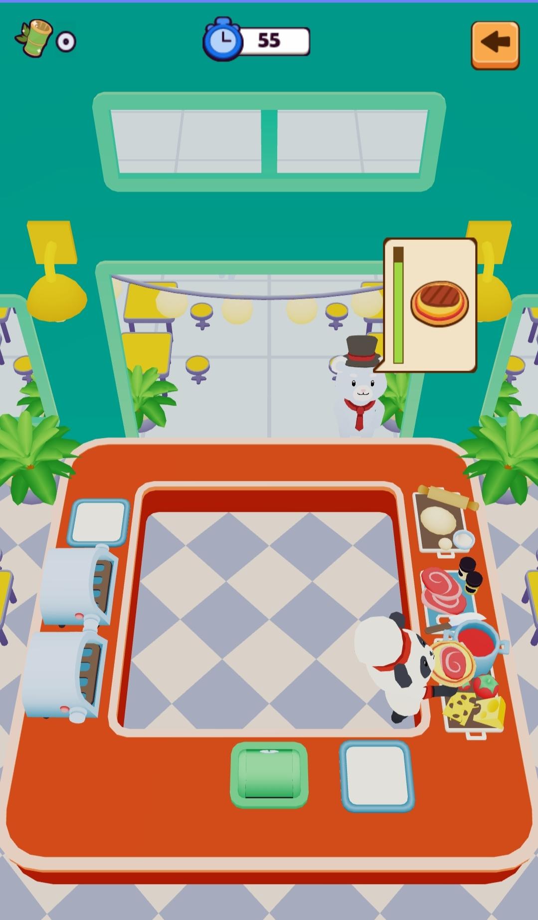 Panda Pizza Parlor Game Screenshot