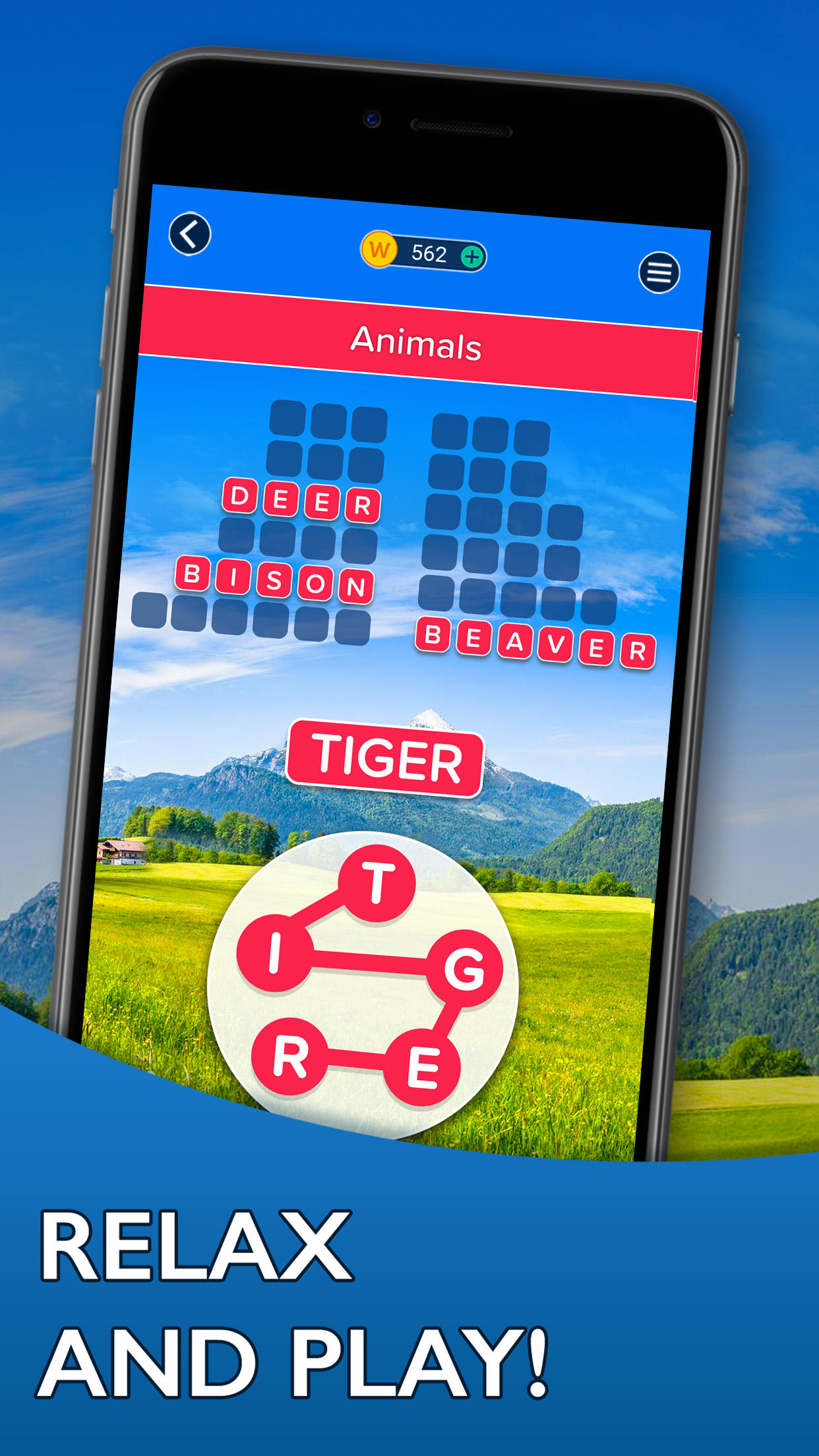 Скриншот игры Word Trip - Word Puzzle Game