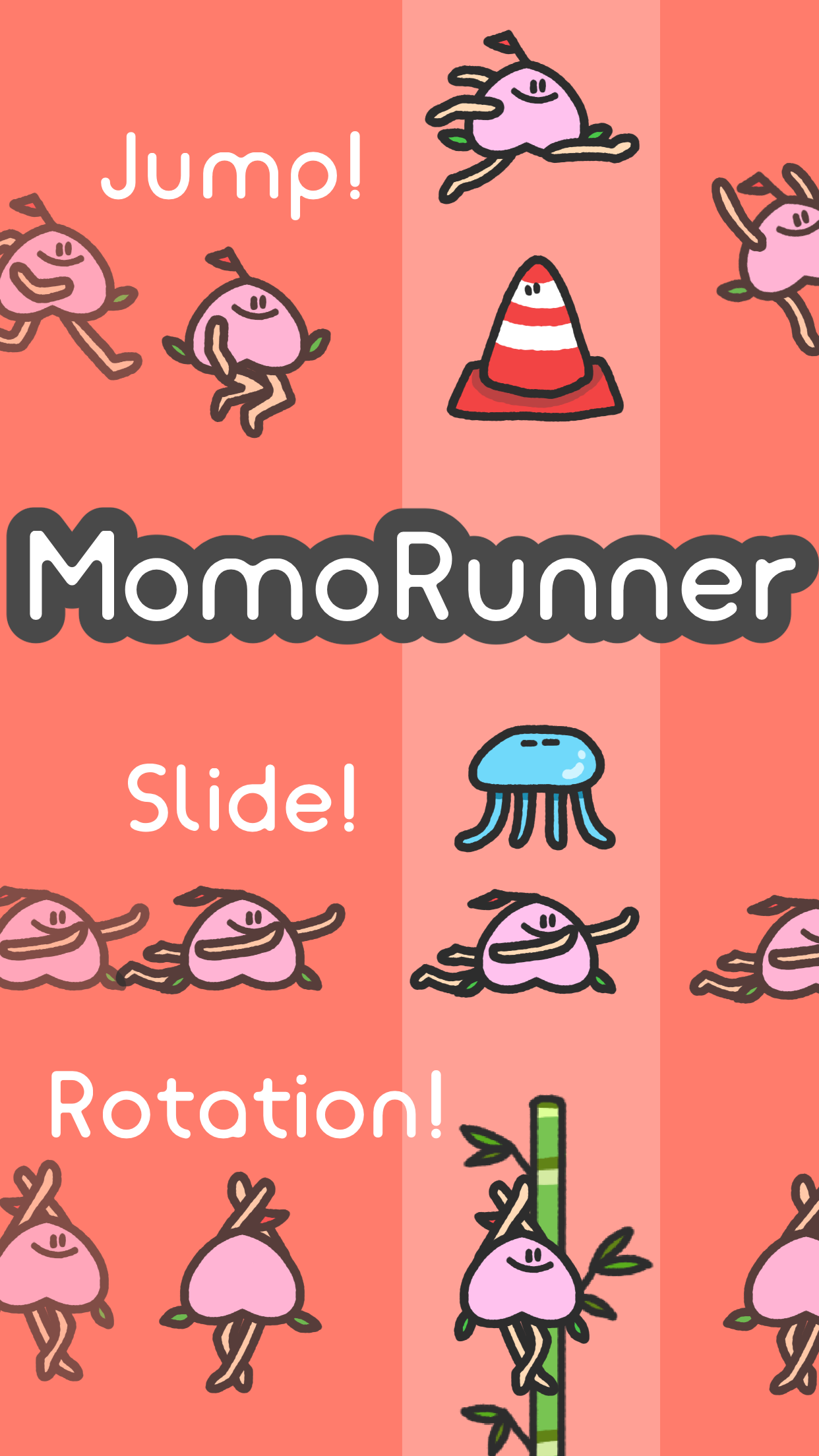 Screenshot 1 of MomoRunner - Lari Otomatis & Lompat & Aksi 1.0.2