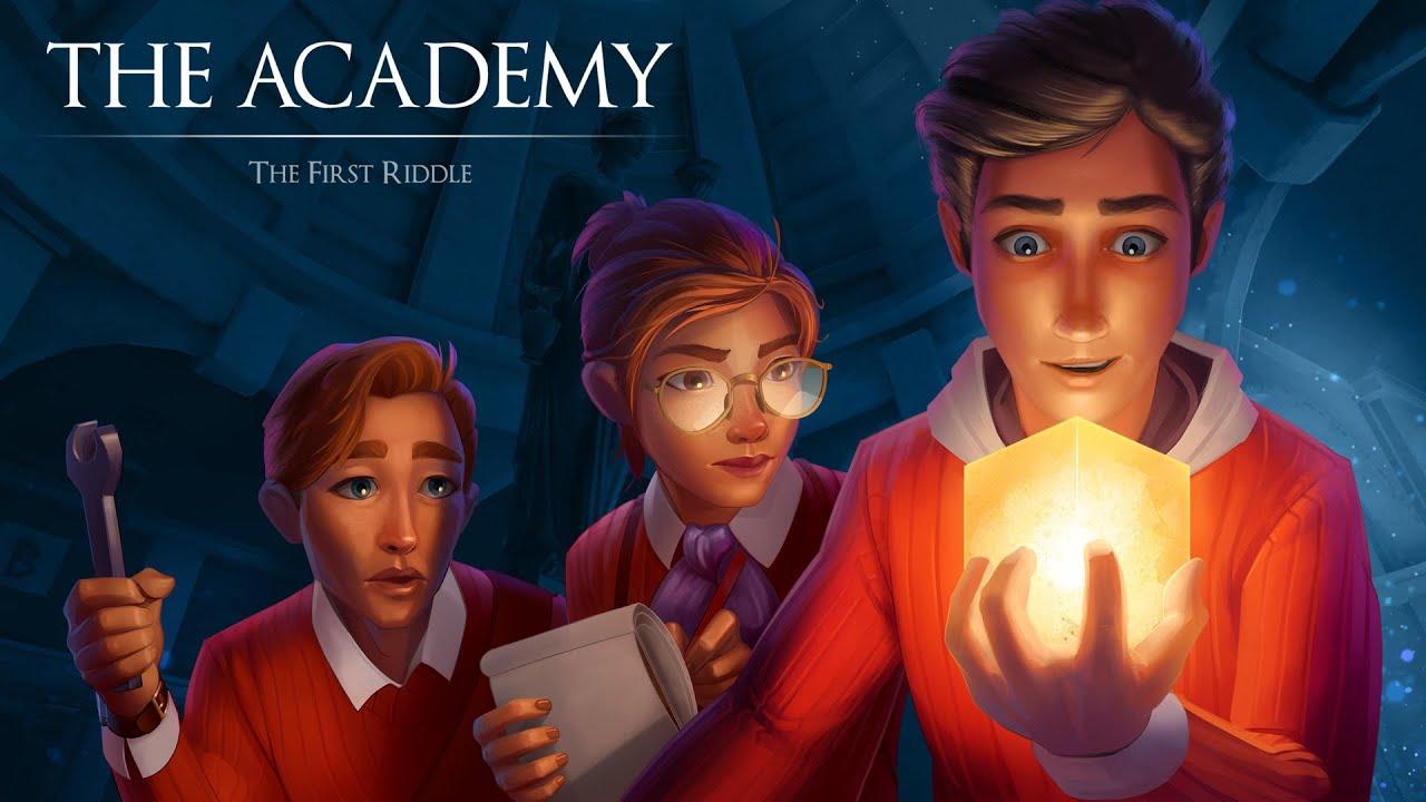 Screenshot of the video of The Academy: The First Riddle