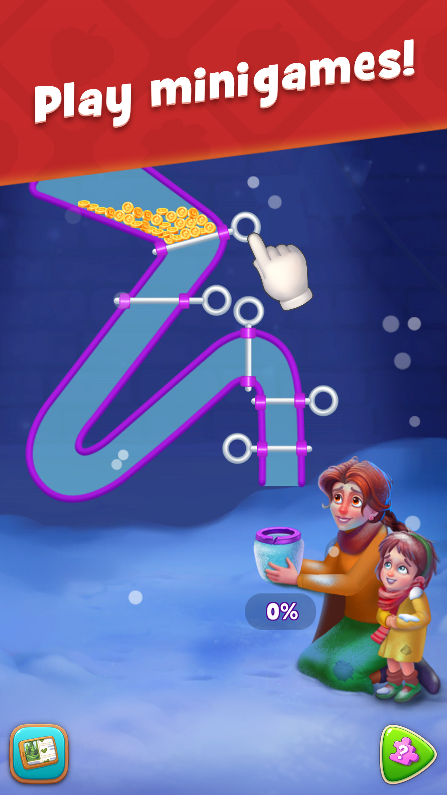 Gardenscapes Game Screenshot